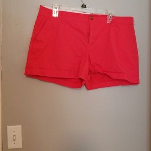 Red shorts